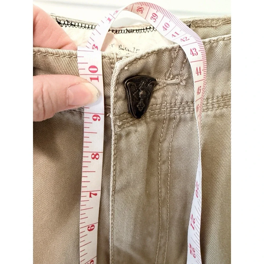 Vintage Blac Label Pants Mens 42x35 Khaki Y2K Studded Skater Punk 90s Gangster
